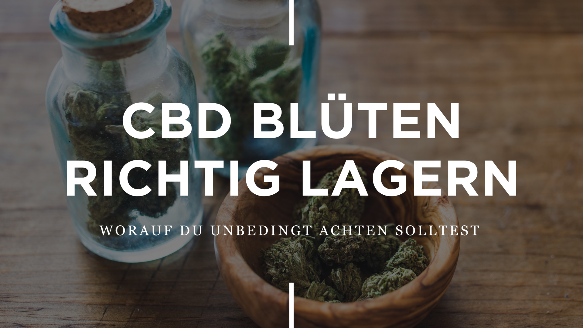 CBD Blüten Richtig Lagern: Worauf Du Unbedingt Achten Solltest