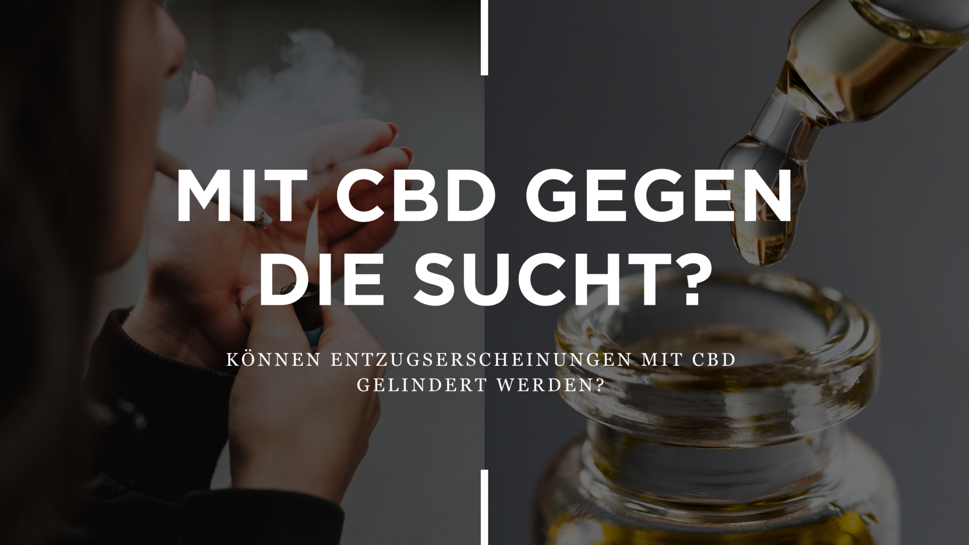 Mit CBD Gegen Die Sucht?